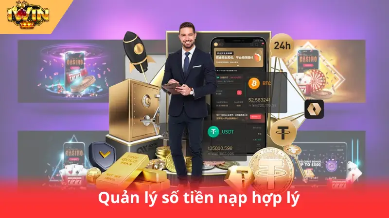 Nạp Tiền IWIN Nhanh Chóng – Chơi Game Không Gián Đoạn 3 Quản lý số tiền nạp hợp lý