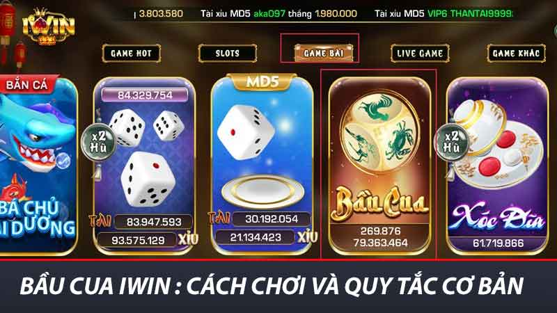 Bầu Cua Iwin - Trải Nghiệm Game Truyền Thống Đầy Hấp Dẫn 2 Bầu cua iwin : Cách chơi và quy tắc cơ bản